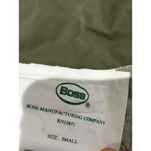 Boss Rain Coat Jacket unisex sz s Rain Jacket Hooded PVC Coat Trench Workwear - Picture 2 of 4